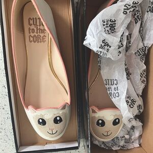 ModCloth Cute to the Core Holy Sheep Flats